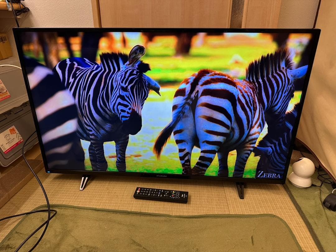 funai フナイ　43型 テレビ FL-43U3030　20年製　4K対応！