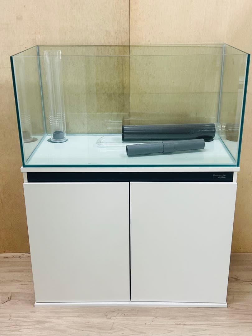 年内ラスト1セット限定　クリア＆ホワイト900サイズ　オーバーフロー水槽セット