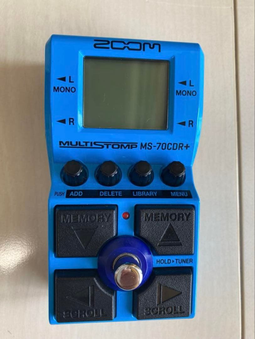 【今日限り！！】ZOOM MS-70CDR+ マルチエフェクター