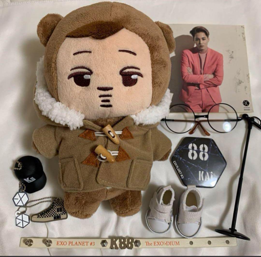 EXO カイ ににくま ぬいぐるみ 公式グッズ