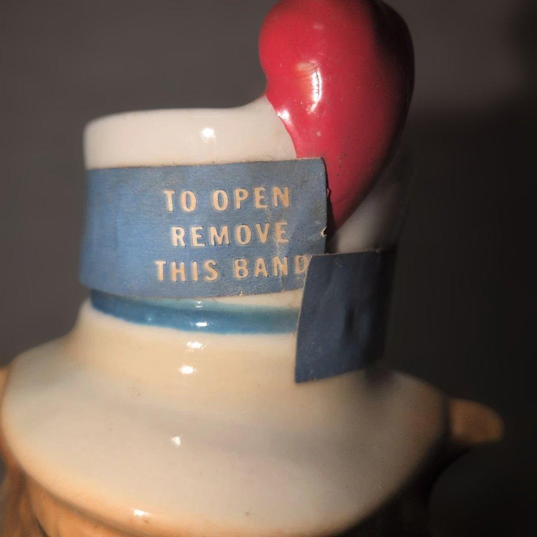 Jim BEAM バーボンウイスキー　未開栓　陶器ボトル　古酒　750ml