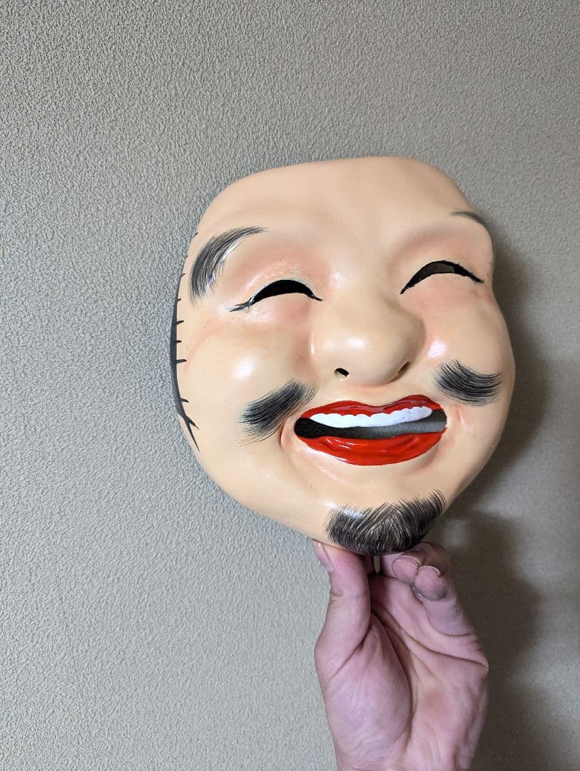 石見神楽面 恵比寿