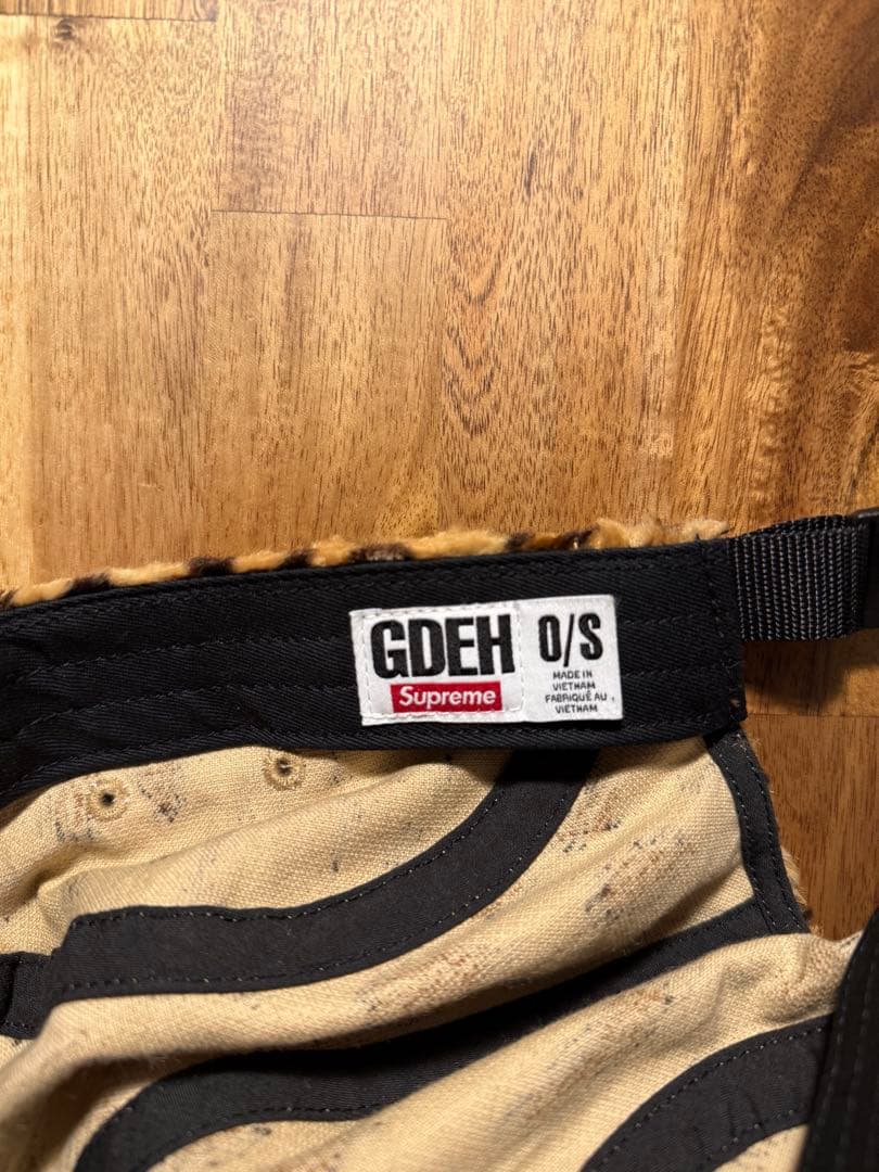 帽子 Supreme goodenough leopard cap