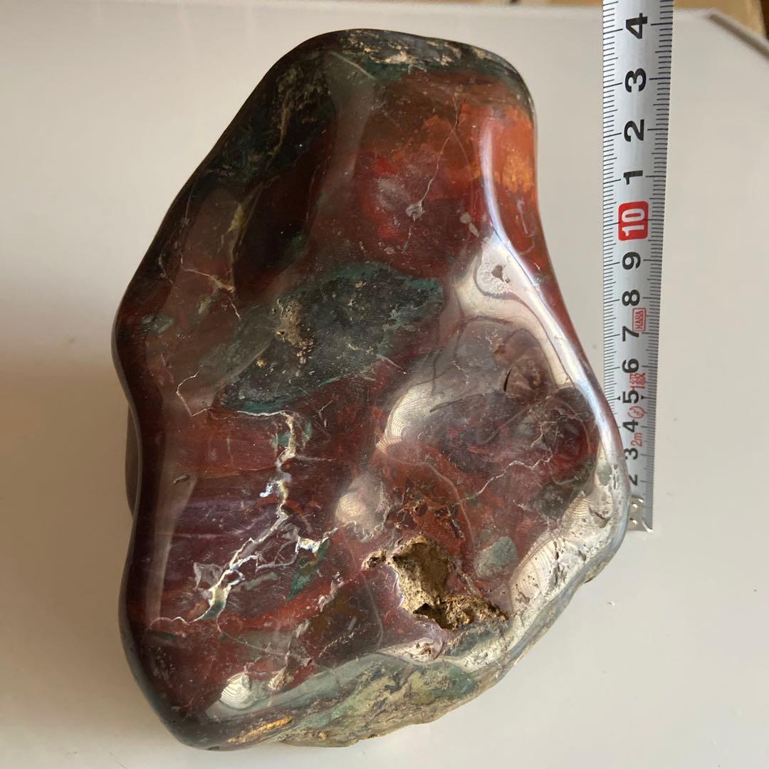 蔵出し！昭和レトロ・アンティーク＊　国産鉱物・天然石置き飾り石・台座付き　＊