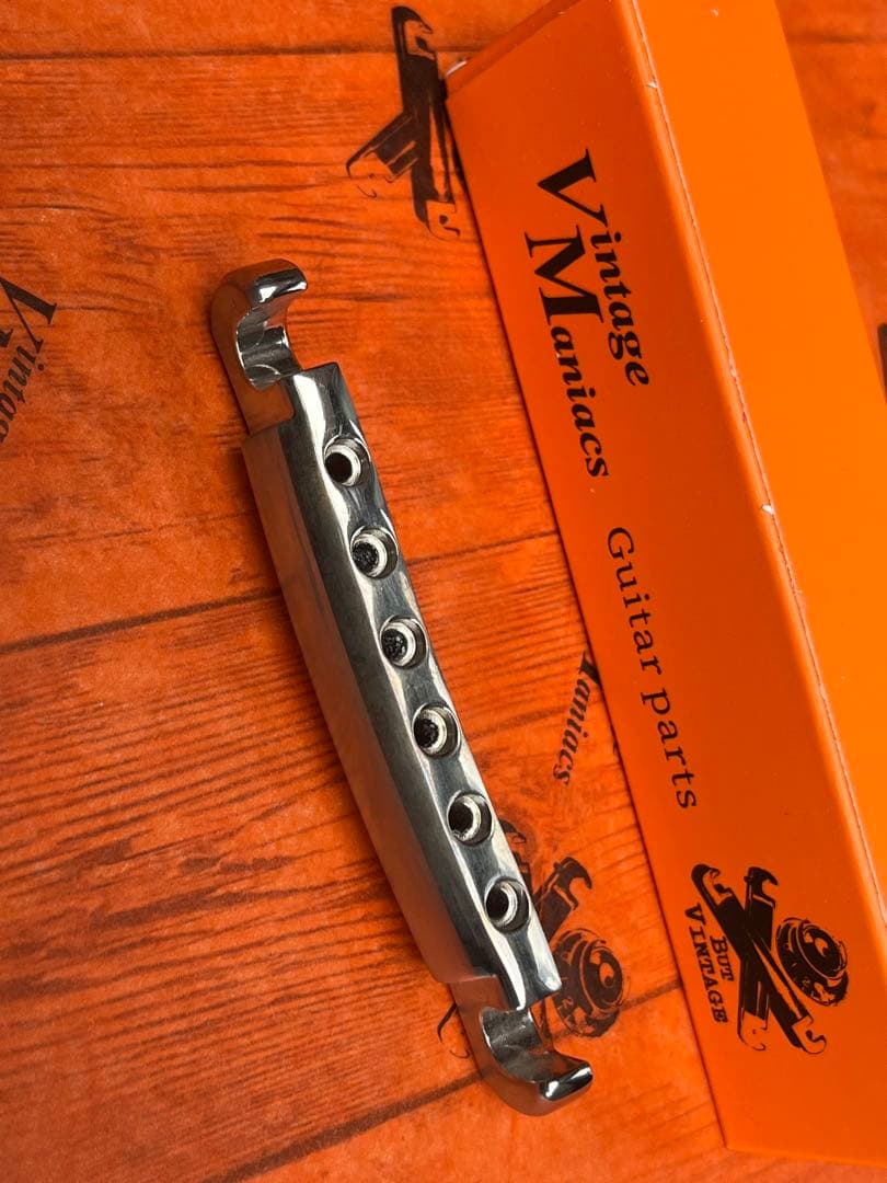 ギブソンUSA純正 アルミテールピース エイジド