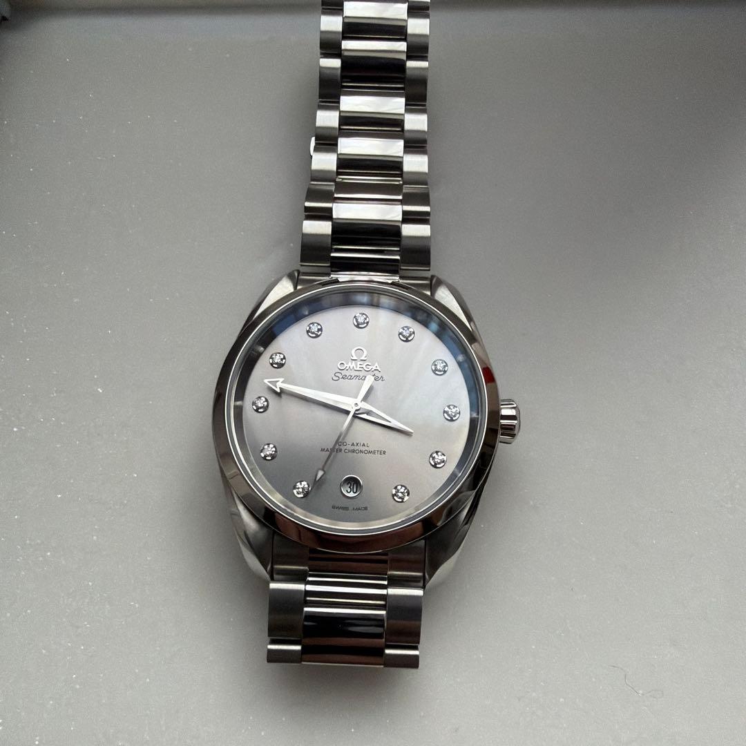 OMEGA アクアテラ　22010382056001 11P ダイヤ