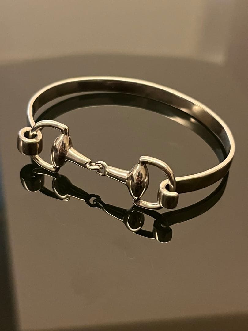 シルバー925 ホースビット ブレスレット ヴィンテージ　メキシカンジュエリー