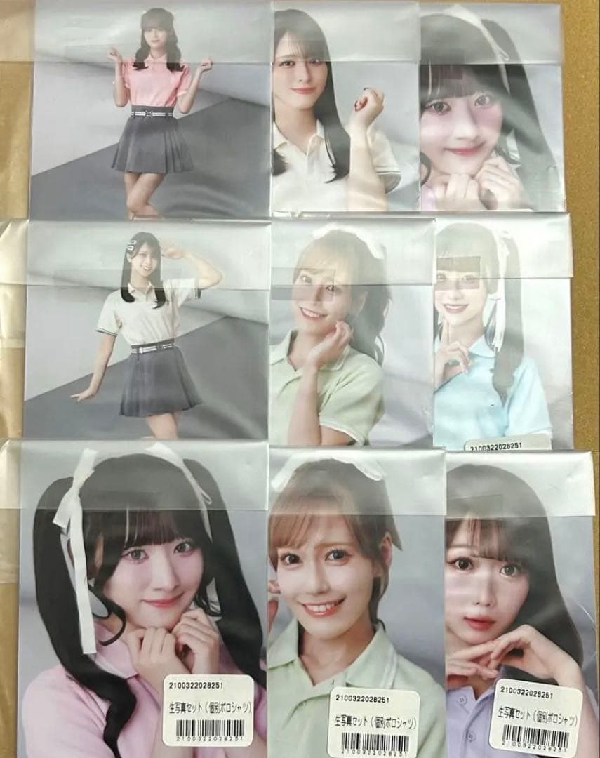 S*a様 イコラブ　個別ポロシャツ　未開封　生写真　9セット　=LOVE　イコー