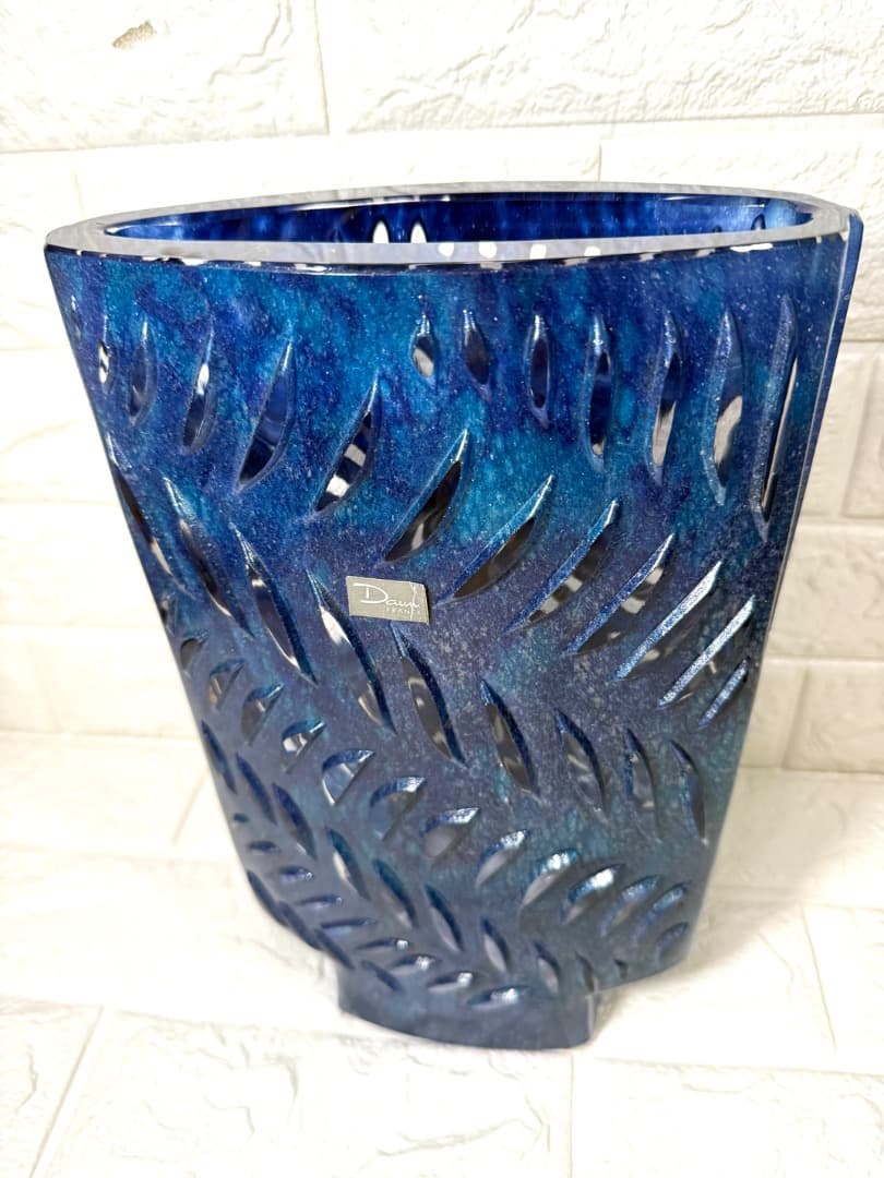 Daum France Vase “rhythms” ドーム リズム