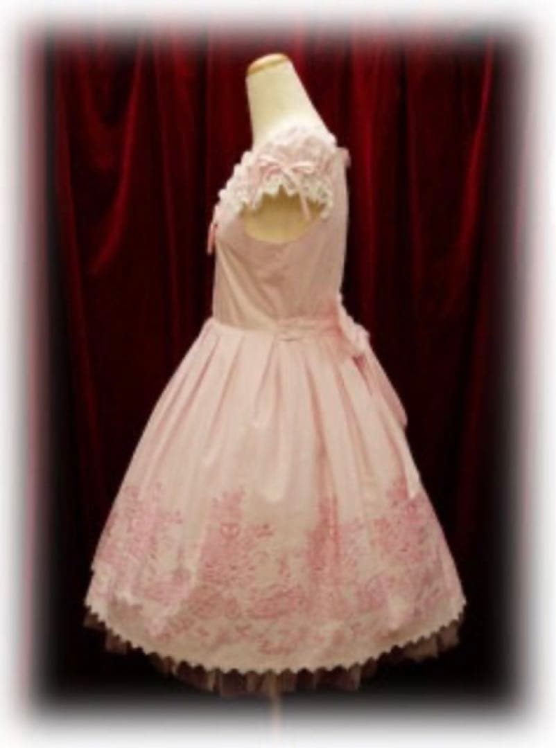 ベイビーザスターズ花車刺しゅう ジャンパースカート