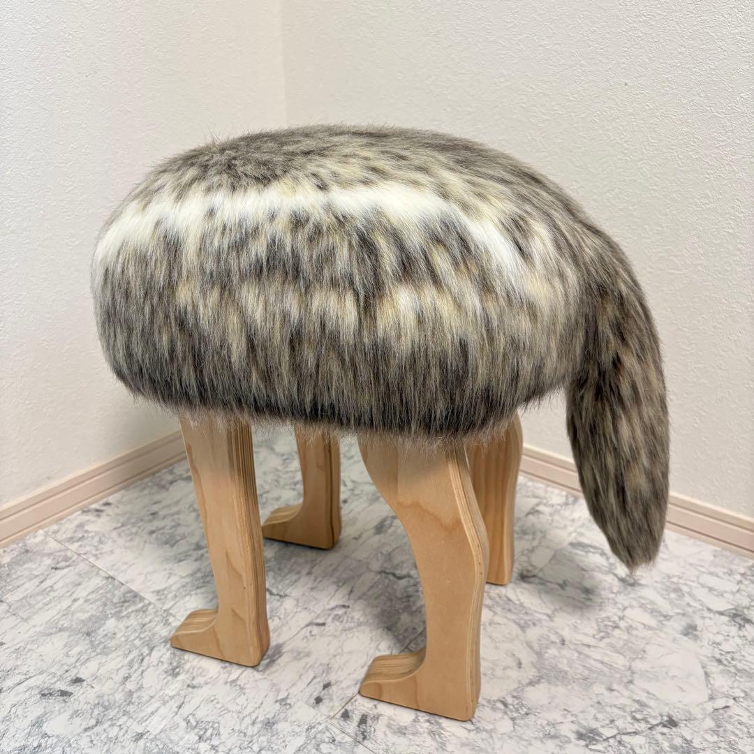 美品✨清潔✨h×TAKUMI 匠工芸 アニマルスツール Lサイズ　展示品