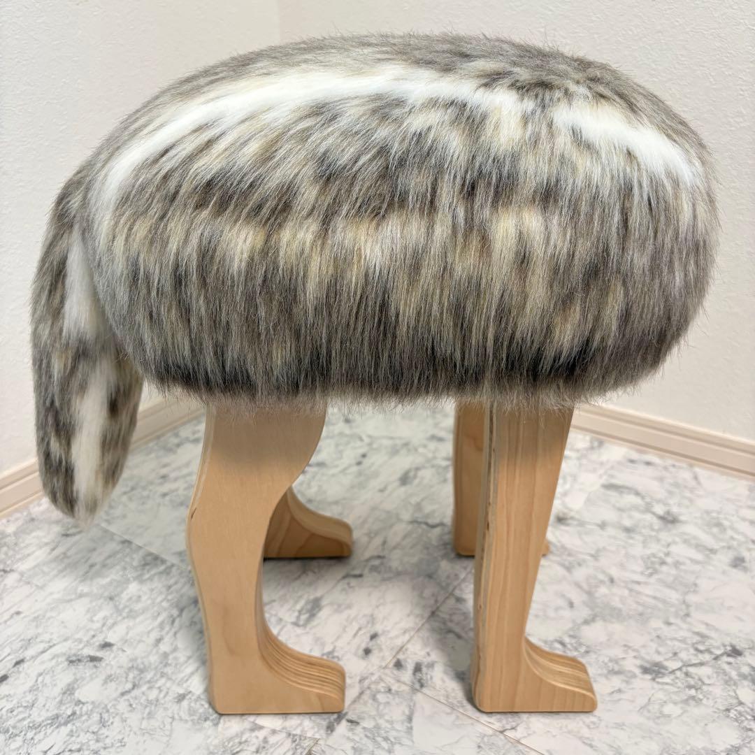 美品✨清潔✨h×TAKUMI 匠工芸 アニマルスツール Lサイズ　展示品