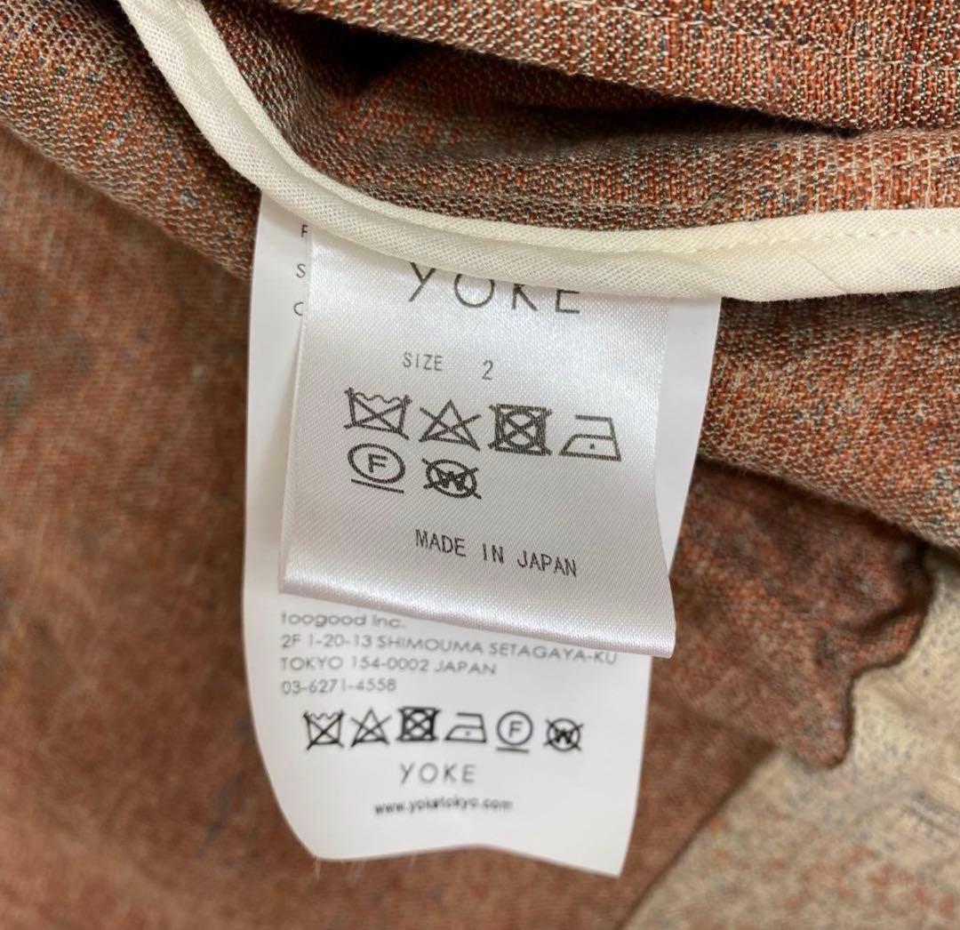 ジャケット・アウター YOKE JACQUARD LOOSED ZIP BLOUSON