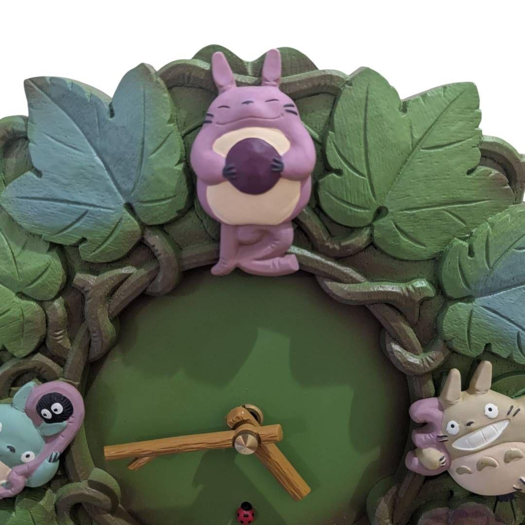 廃盤品レア✨稼働確認済み ジブリ となりのトトロ 振り子時計 4MP730-M