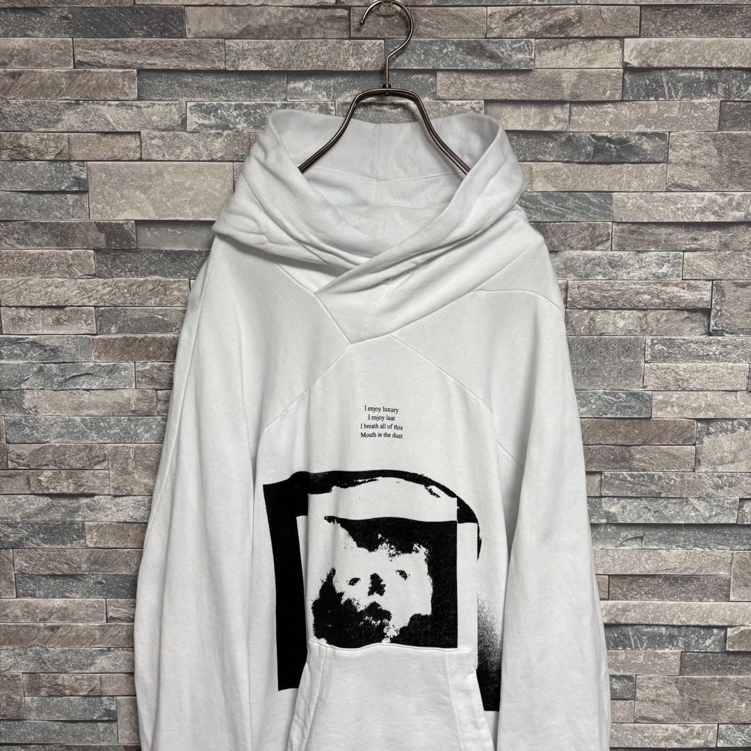 JULIUS 17SS アートグラフィックフーディ WHT/2