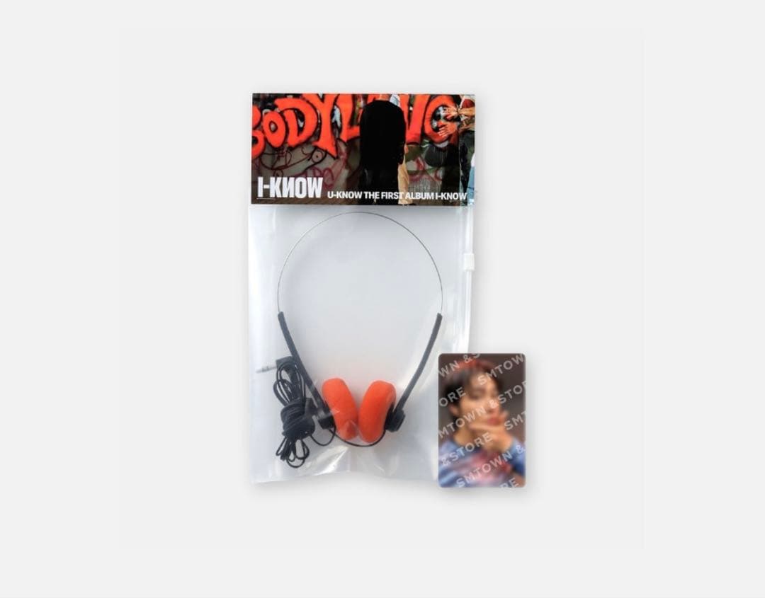 U-KNOW HEADPHONES SET 東方神起　ユノ　ヘッドホン