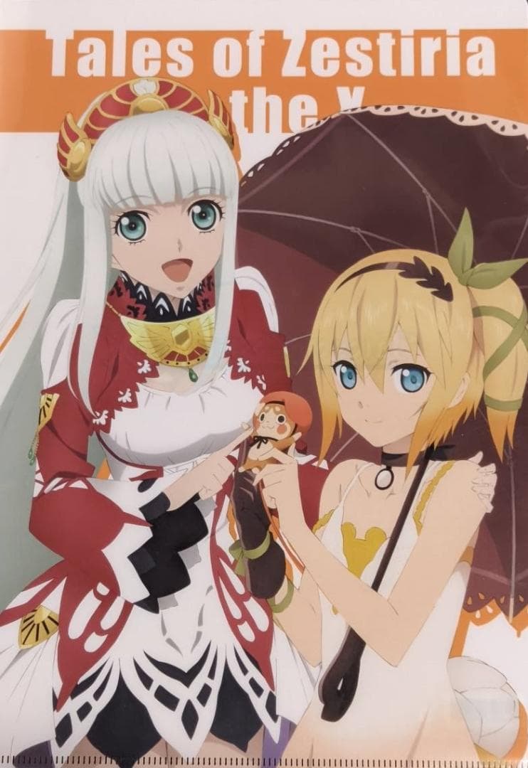 Tales of Zestiria the X カフェ 描き下ろしクリアファイル