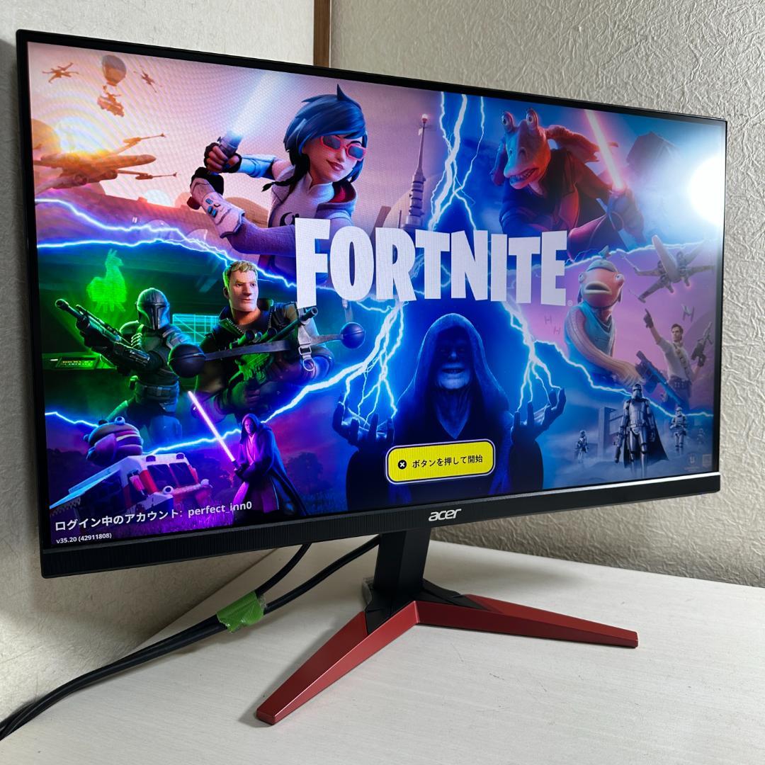 acer 250Hz対応 24.5インチ ゲーミングモニター