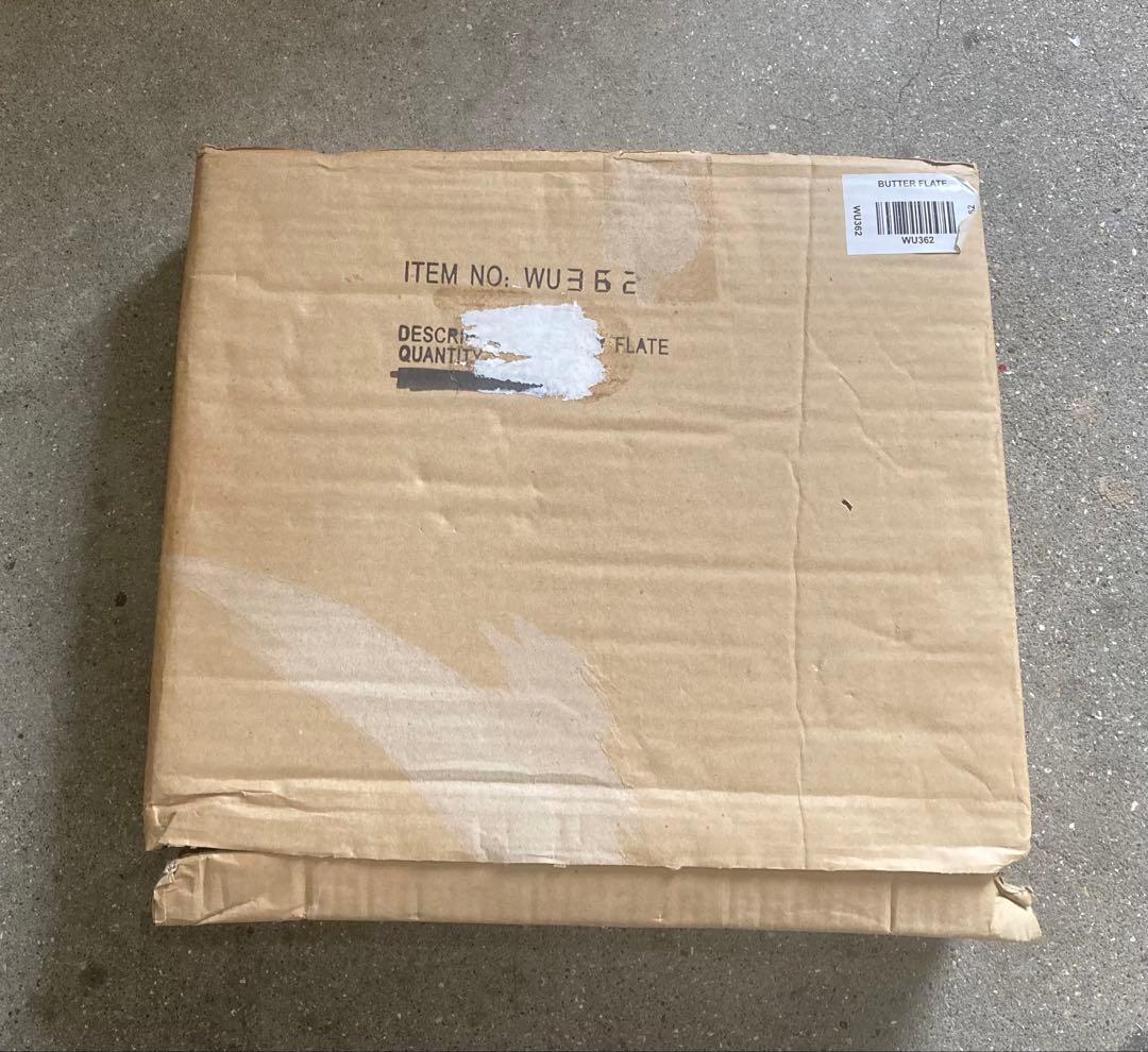 値下げ　イギリス　ビンテージ　PURE BUTTER 陶器製　デッドストック