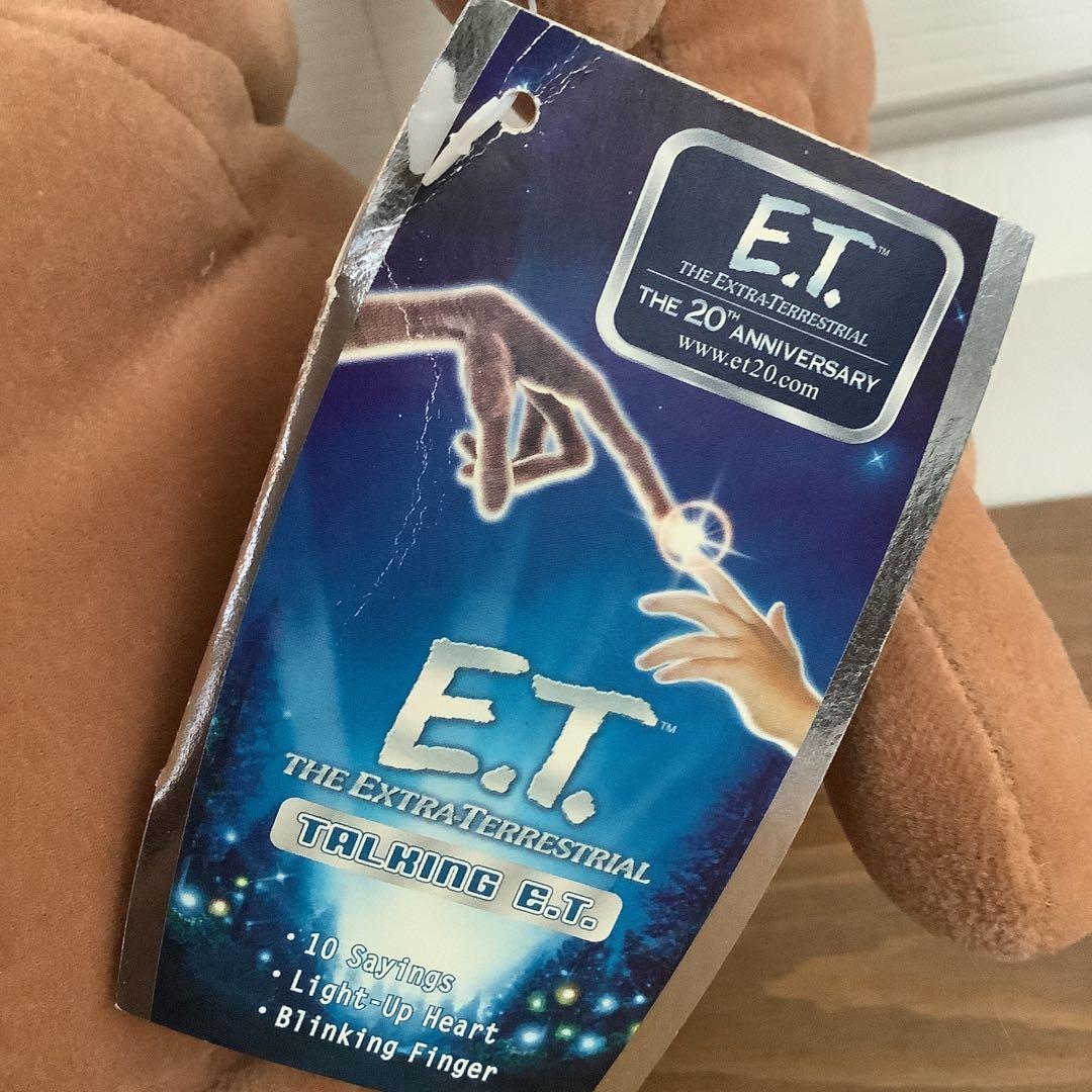 トーキング E.T. 　特大ぬいぐるみ