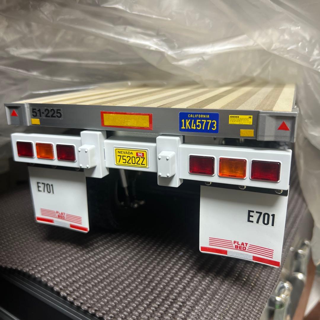 タミヤ セミトレーラー フラットベッド 新品 テスト済み