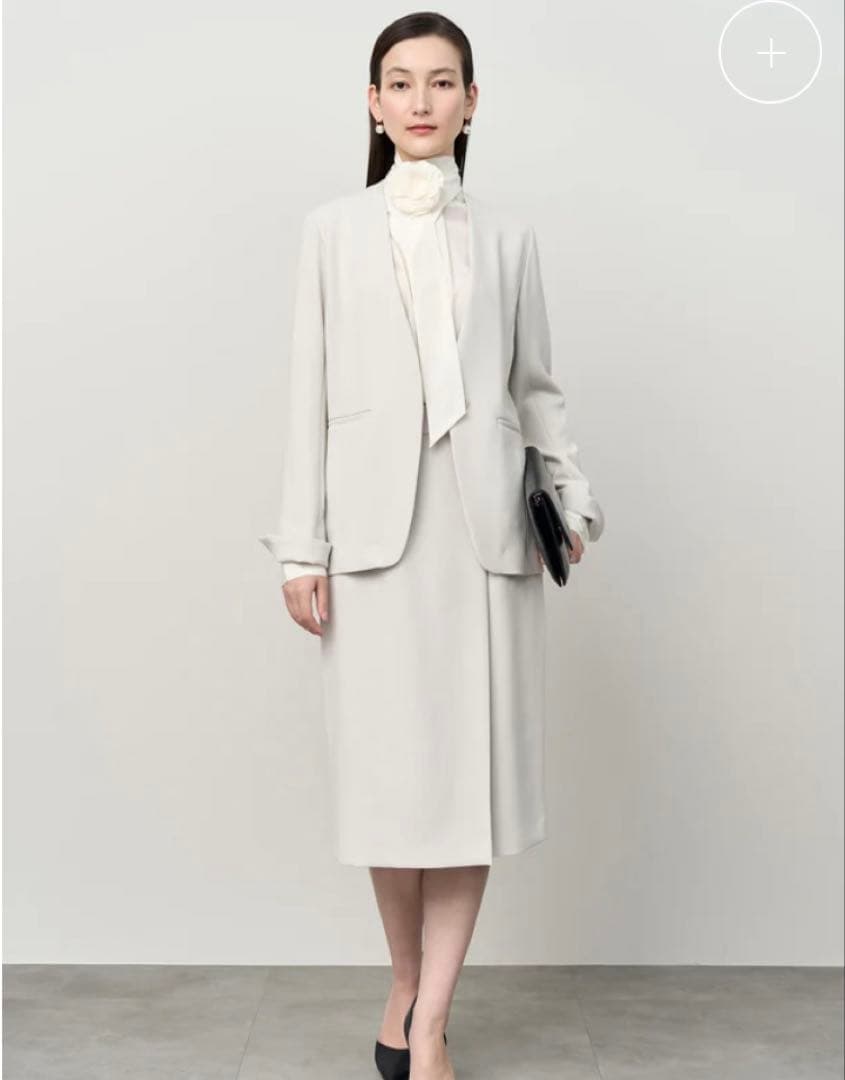 美品◯soeju タイトスカート ホワイト M