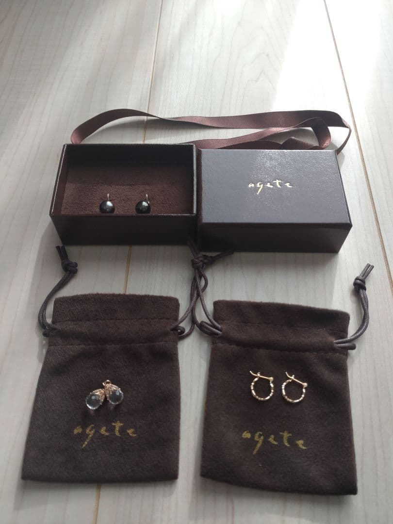 agete ピアスセット