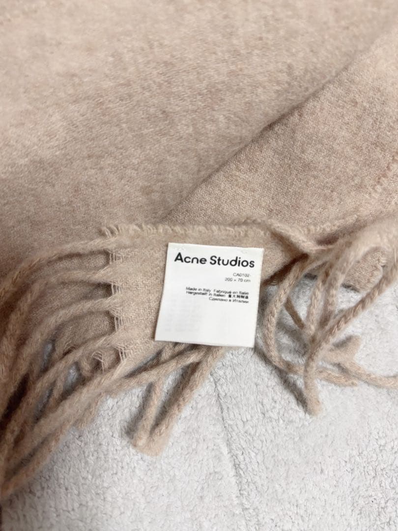 Acne Studios アクネストゥディオズ マフラー オートミール