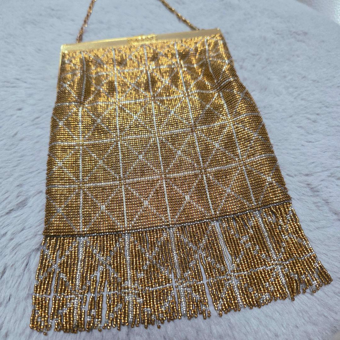 175.ビーズバッグ　パーティーバッグ