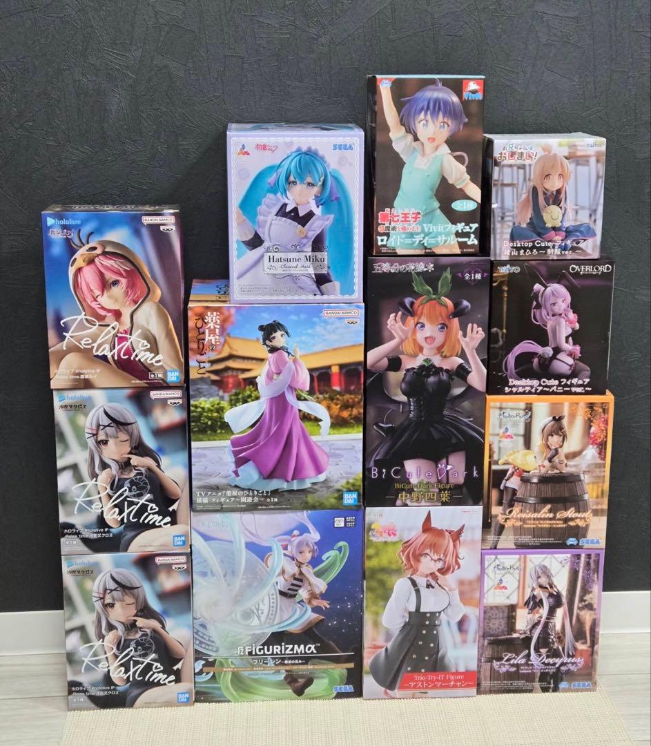 美少女プライズフィギュアまとめ売り13点