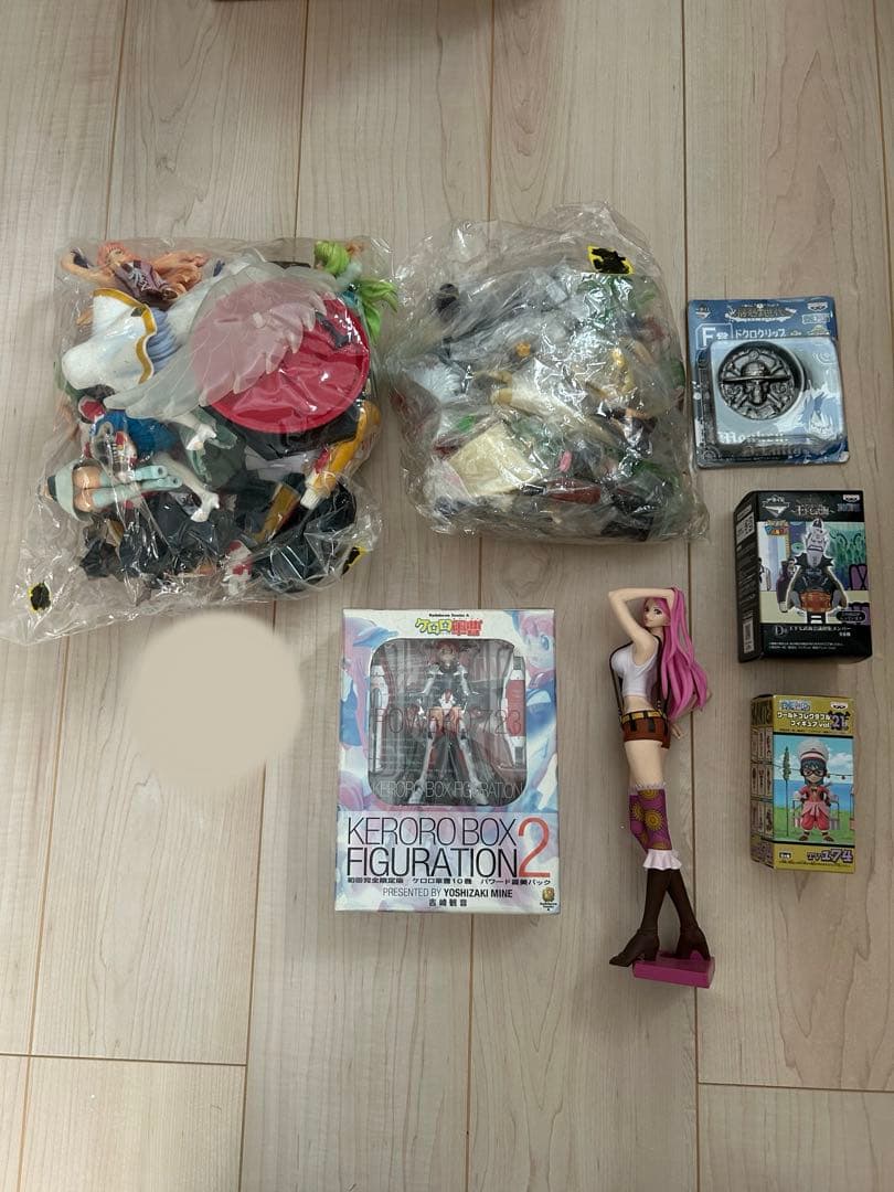 アニメ ワンピース マクロス ケロロ軍曹 フィギュア セット ジャンク