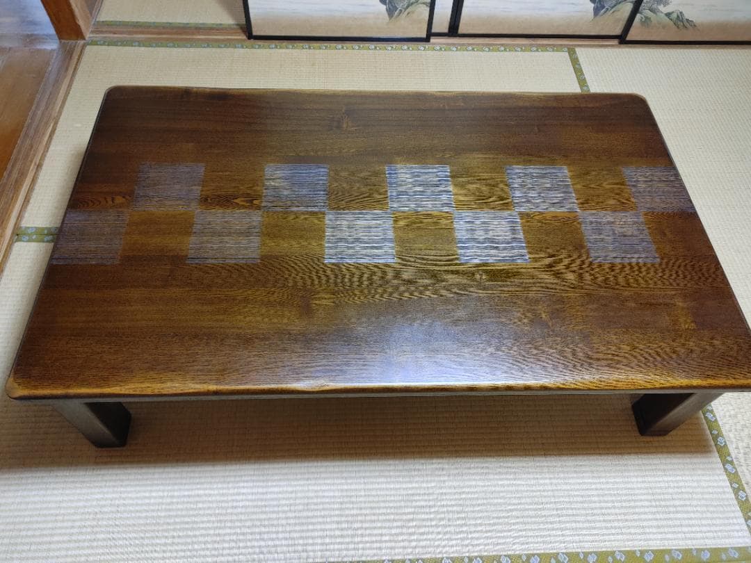 動作確認済　那智　家具調こたつ　A-670HT　コード有り　高級コタツ　アサヒ