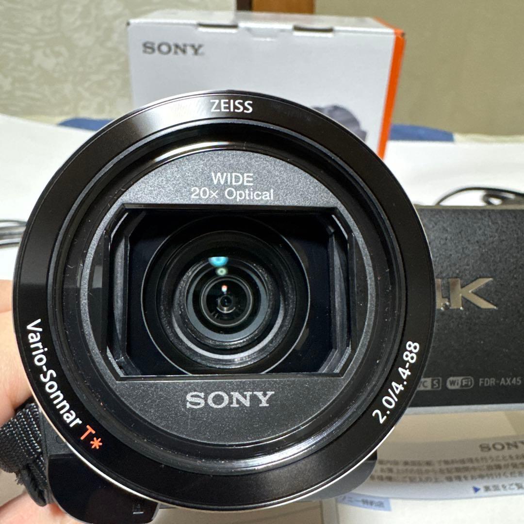 4K ビデオカメラ SONY AX-45A