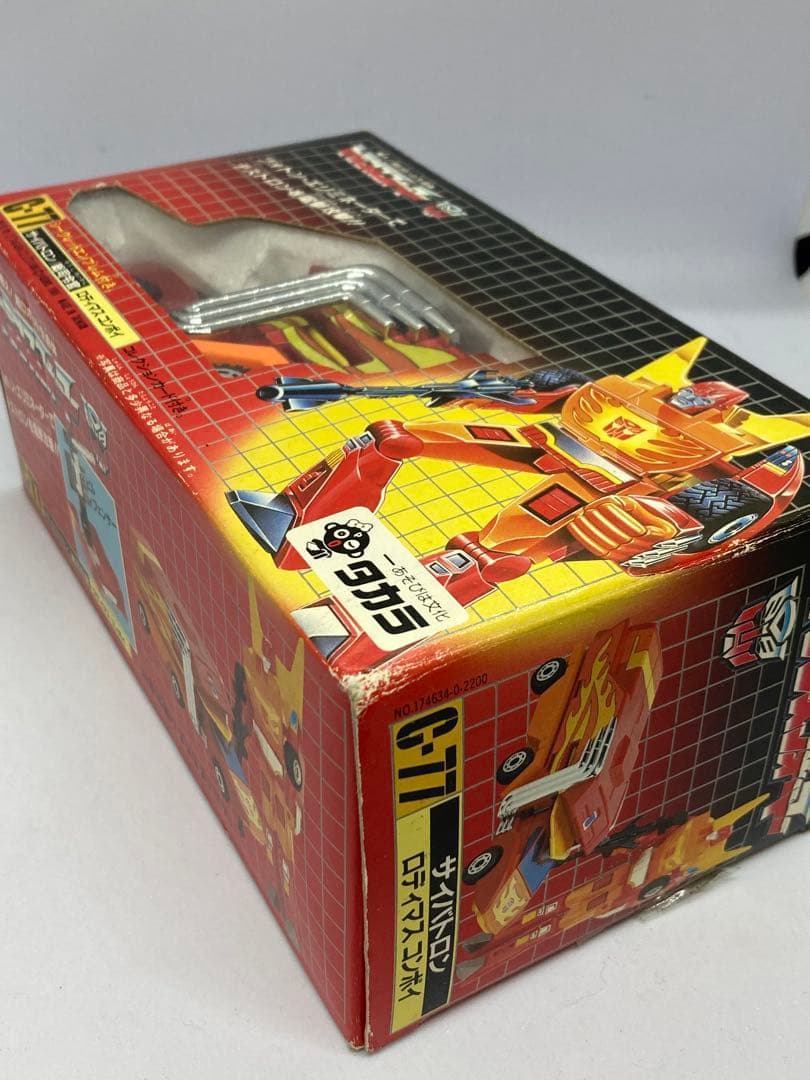 未開封 当時物 タカラ トランスフォーマー C-77 ロディマスコンボイ