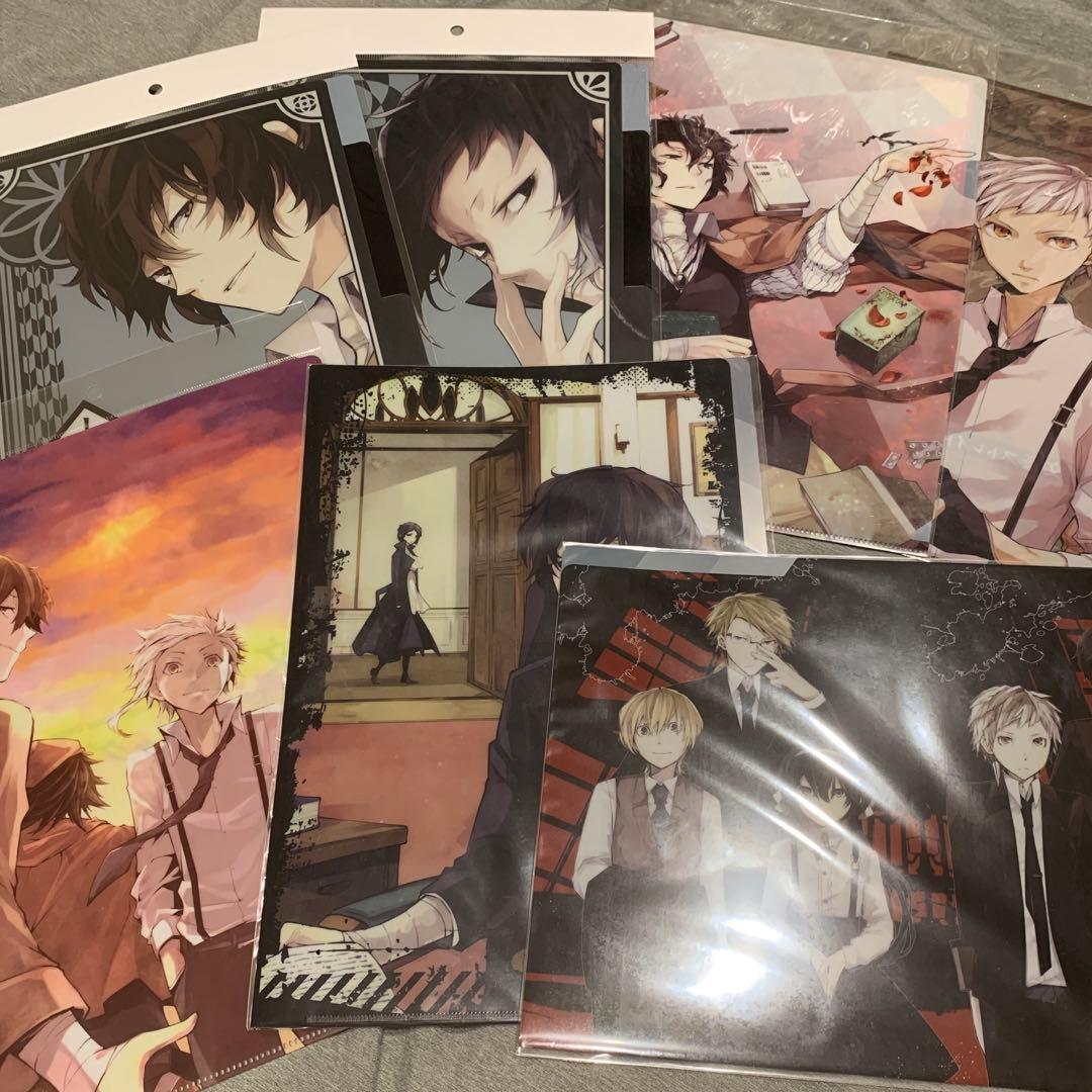 文豪ストレイドッグス クリアファイル A4サイズ 7点