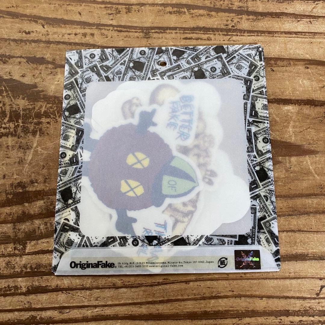 新品 KAWS OriginalFake カウズ オリジナルフェイク ステッカー
