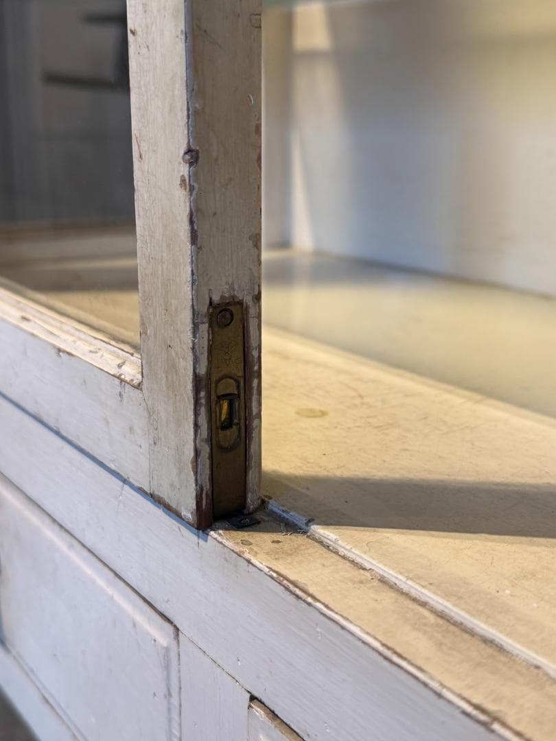 ケビント ドクターキャビネット ガラスショーケース アンティーク 医療棚 レトロ