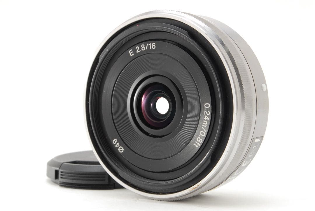 美品✨ソニー E 16mm F2.8❤️薄型・軽量単焦点レンズ！