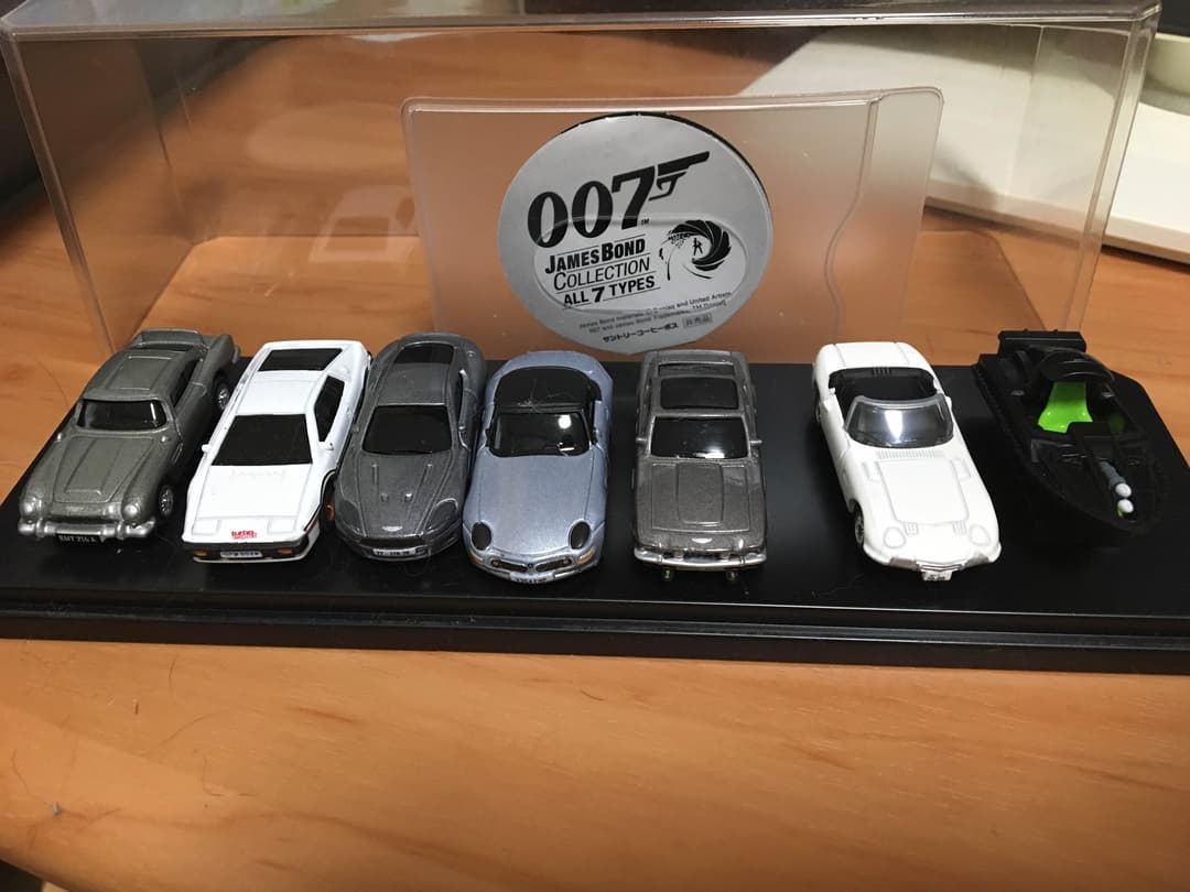 007 James Bond collection ALL7 TYPES 非売品