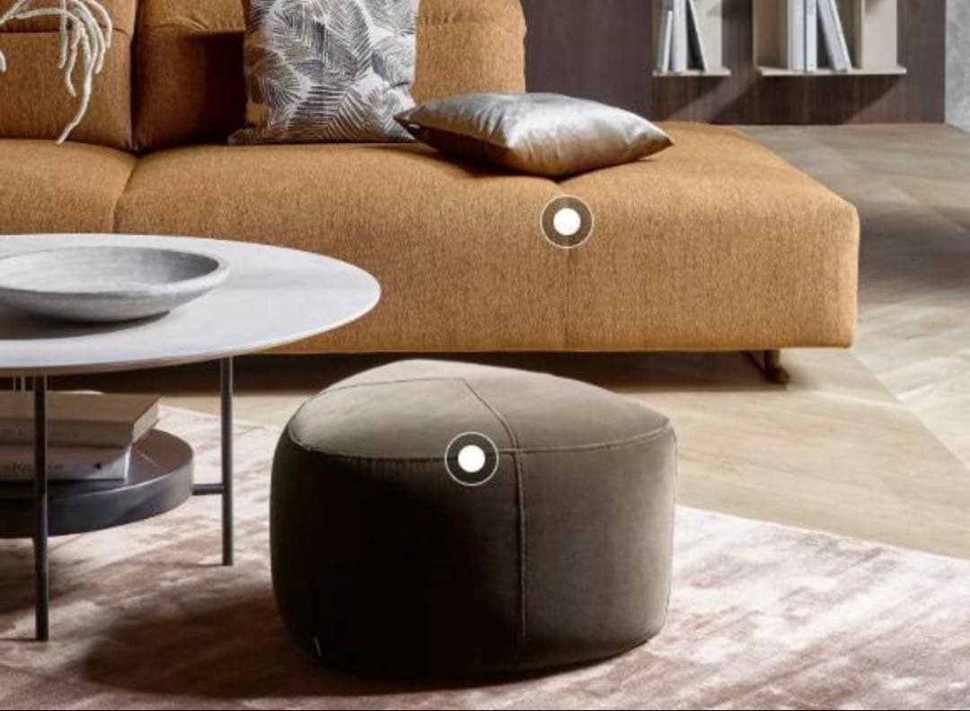 ボーコンセプト　Bermudaオットマン　フットスツールテーブル　中サイズ