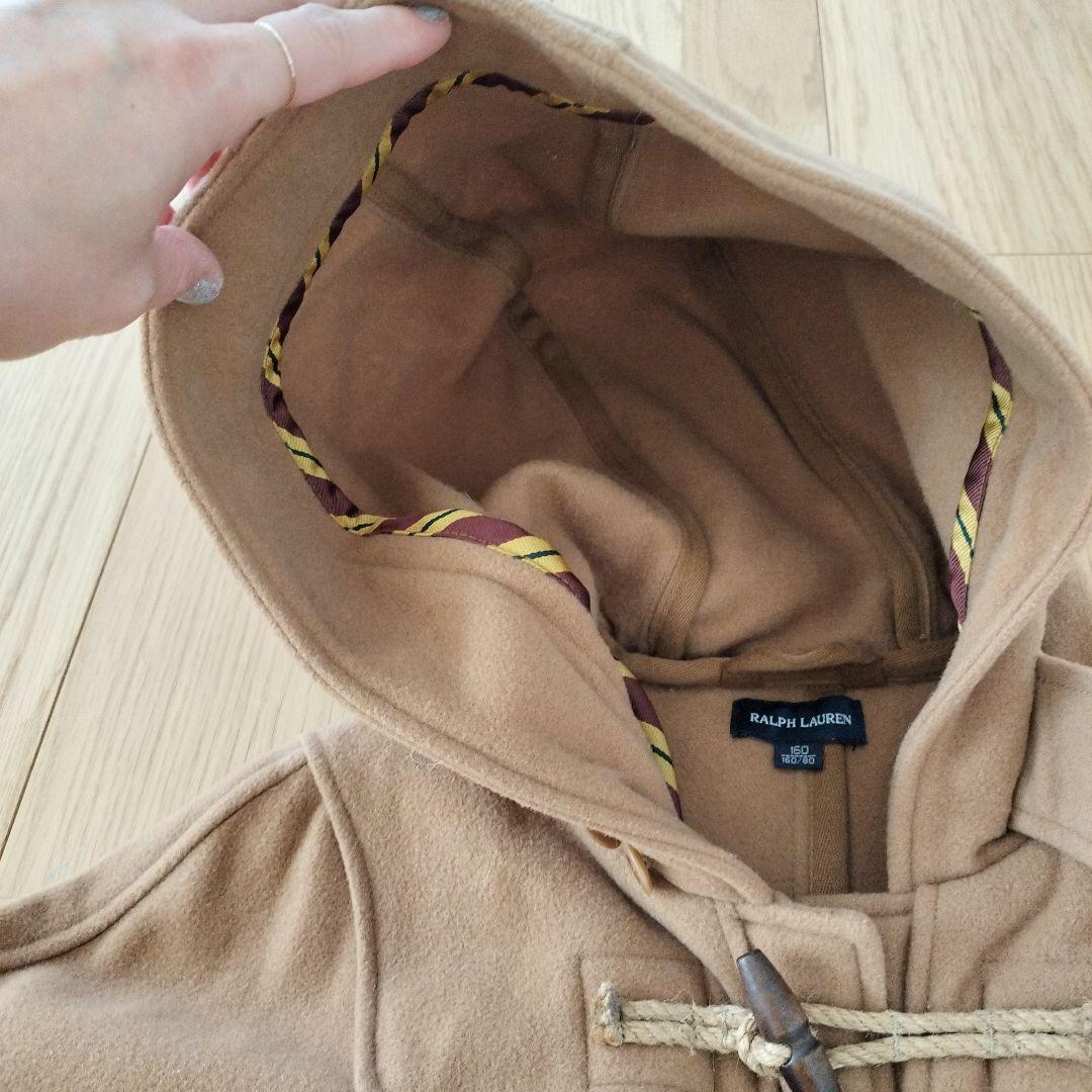 ラルフローレン　ダッフルウールポンチョ