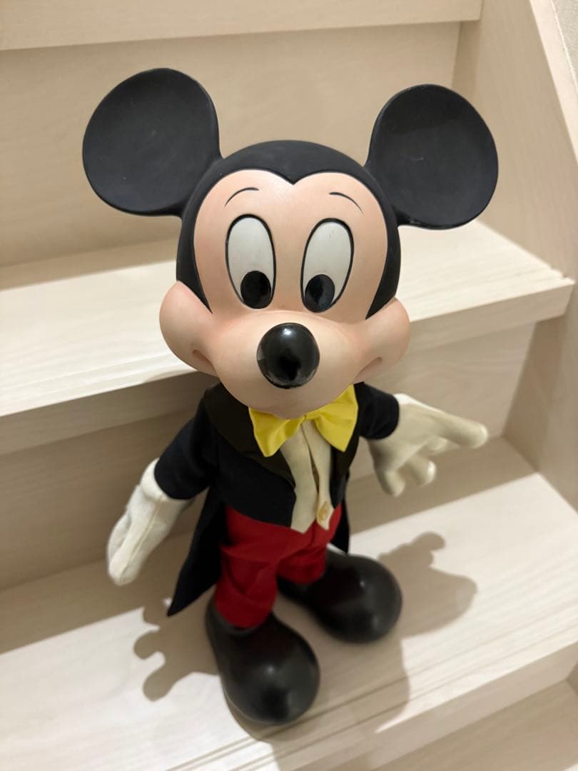 ミッキーマウス 陶器 レトロ ビンテージ 置物 開園当初 ディズニー