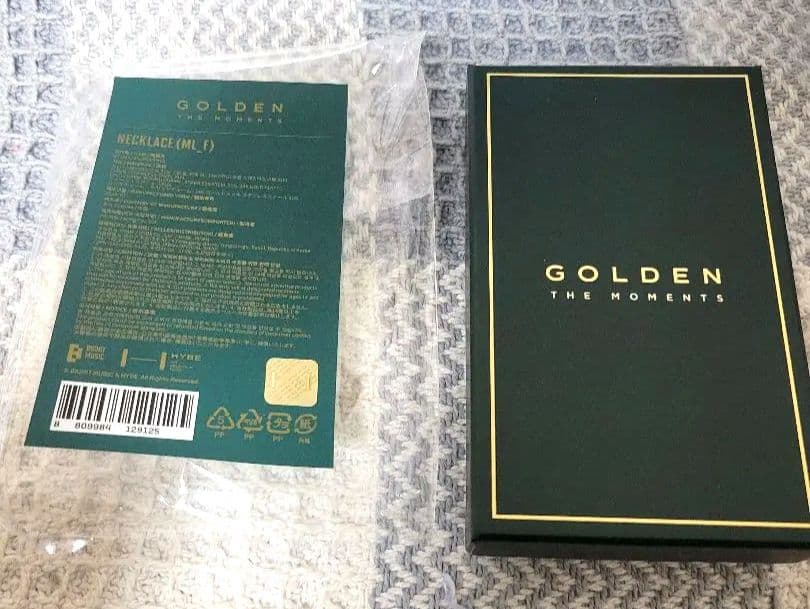 GOLDEN THE MOMENTS ネックレス