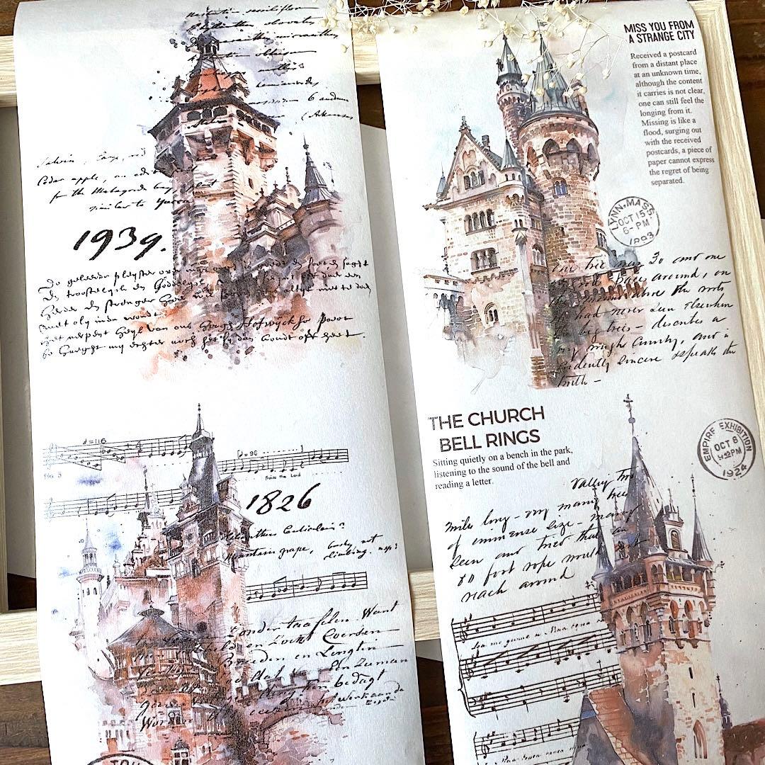 castle 和紙テープ　梦中之境