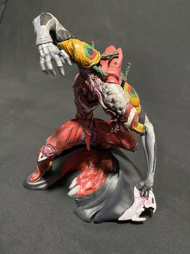 海洋堂，エバンゲリオン2号機獣化ビースト製作塗装完成品