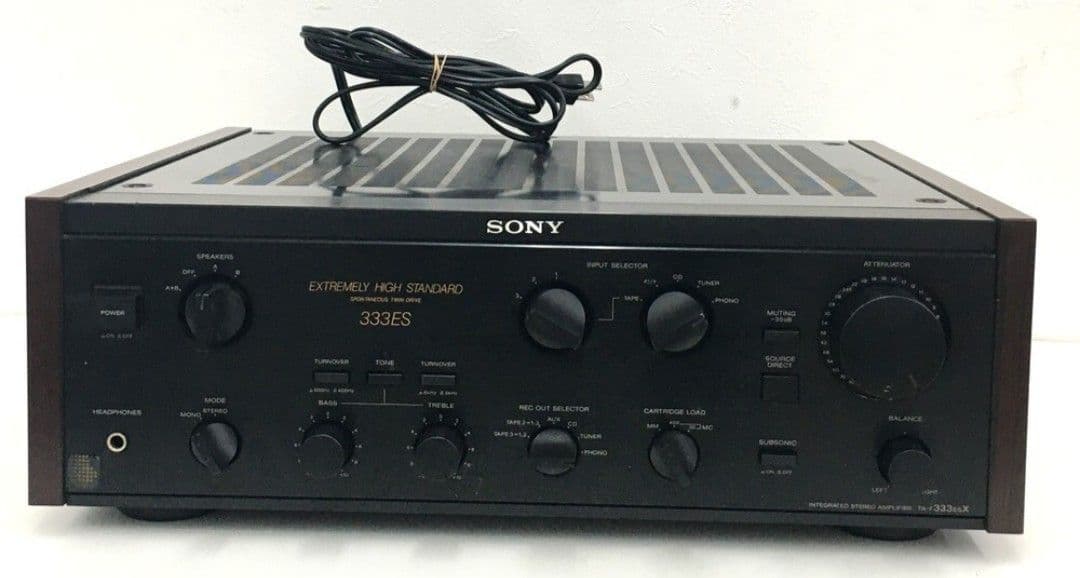 SONY ソニー TA-F333ESX ステレオプリメインアンプ 1986年製