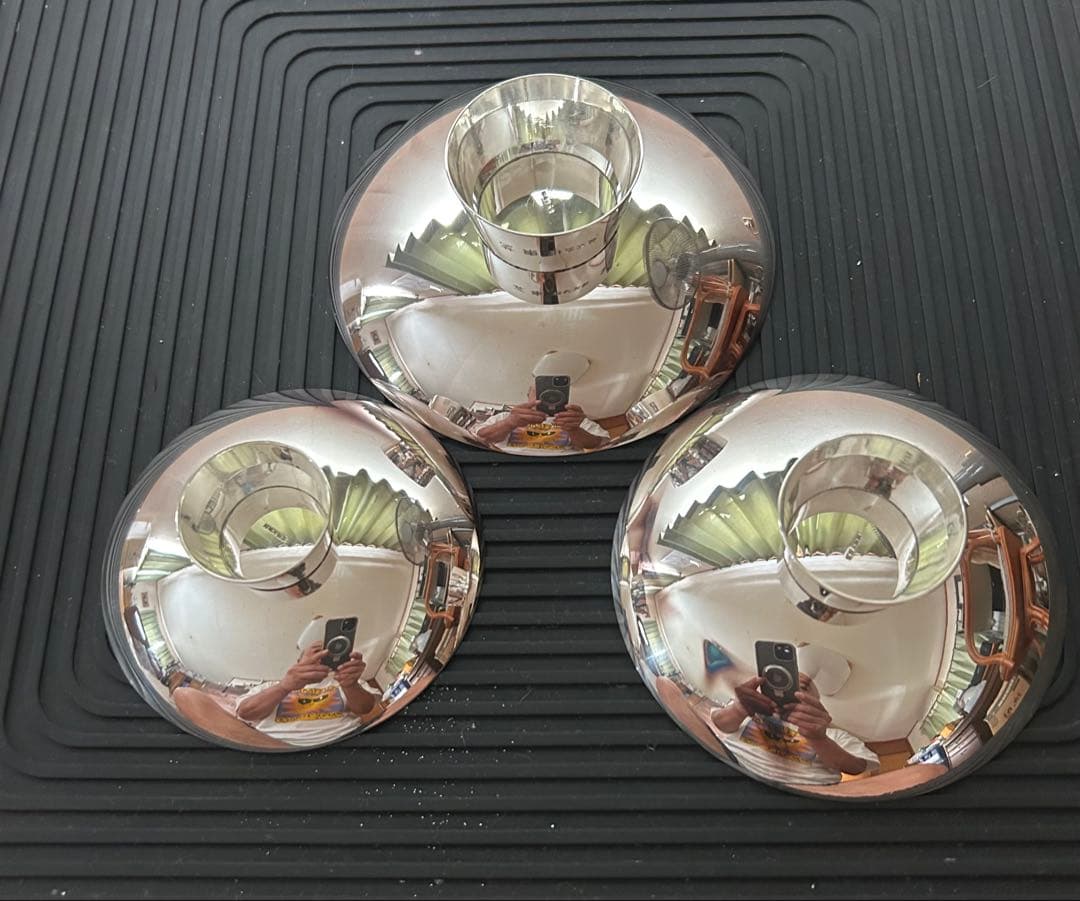 純銀 杯　天賞堂　３枚セット　371g