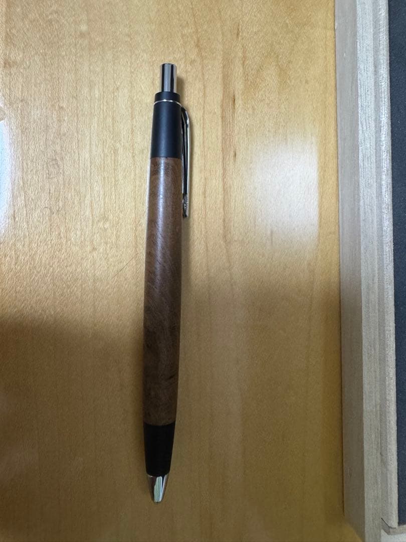 野原工芸　特上チーク瘤　シルバー金具