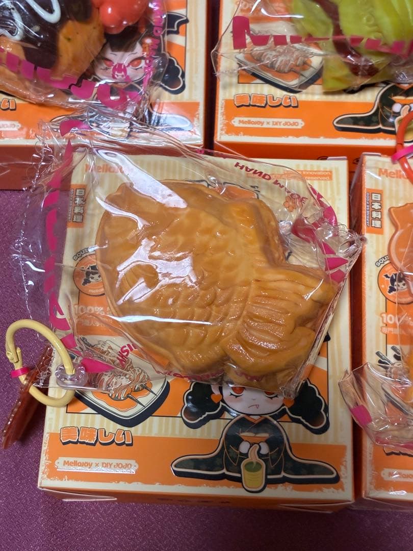 Mellojoy スクイーズ　和食シリーズセット