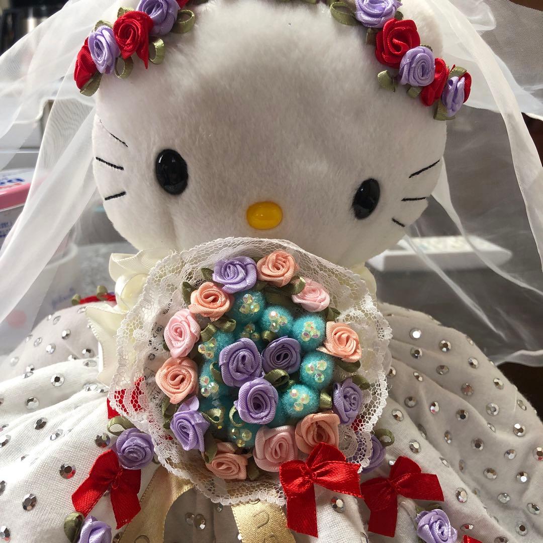 Hello kitty オリジナルサンリオヴィンテージウェディングドレス